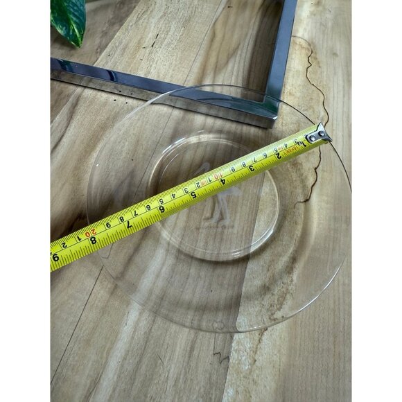 Vintage Etched Glass Plate – Whooping Crane Design - Picture 7 of 7